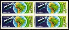 Brasil C 1439 Satelite Brasilsat Quadra 1985 NNN