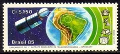 Brasil C 1439 Satelite Brasilsat 1985 NNN