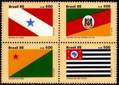 Brasil C 1497/500 Bandeiras Dos Estados 1985 NNN