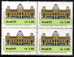 Brasil C 1542 Museu De Belas Artes Quadra 1987 NNN