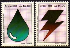 Brasil C 1579/80 Racionamento De Energia Petróleo 1988 NNN