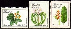 Brasil C 1631/33 Preservação Da Flora Flores 1989 NNN