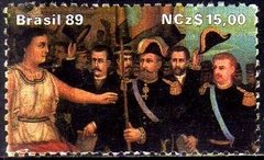 Brasil C 1657 Proclamação da República (Selo do Bloco) 1989 NNN