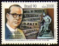 Brasil C 1673 Lindolfo Collor Jornalista 1990 NNN