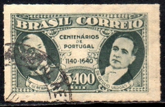Brasil C 0167B Carmona E Vargas Variedade Broche na Gravata 1940 U