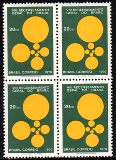 Brasil C 0677 Recenseamento Geral Quadra 1970 N