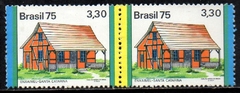 Brasil C 0885/86 Habitações Faixa Amarela No Centro Par 1975 NNN