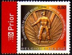 01330 Bélgica 3298 Voluntários Da 2ª Guerra Medalha Nnn