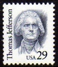 02163 Estados Unidos EUA 2151 Thomas Jefferson NNN