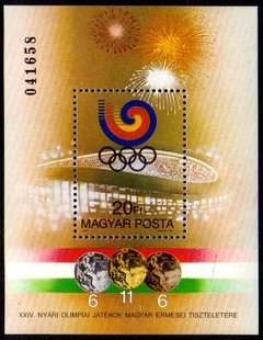 04172 Hungria Bloco 202 Olimpíadas Jogos Olímpicos Nnn