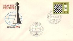 04547 Islândia FDC Tema Xadrez 1972