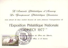 04614 França Convite Cidade De Annecy Peixe (a)