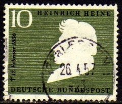 06806 Alemanha Ocidental 103 Poeta Heinrich Heine U