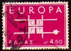 08151 Grécia 800 Tema Europa Logotipo U