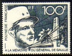 08622 Polinésia Francesa A 70 General De Gaulle NN