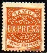 09519 Samoa 4 Express Emissão Local Nn