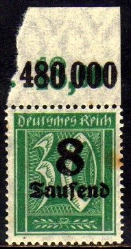 10116 Alemanha Reich 278 X Sobrestampado De 1923 Nnn