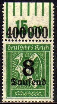 10156 Alemanha Reich 278 X Sobrestampado De 1923 Nnn (b)