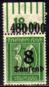 10156 Alemanha Reich 278 X Sobrestampado De 1923 Nnn (c)