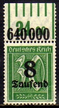 10156 Alemanha Reich 278 X Sobrestampado De 1923 Nnn