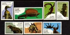 10173 Guine Bissau 542/48 Animais Pré-historicos Nnn