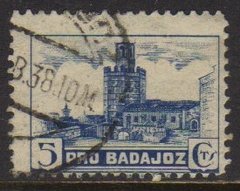 10545 Espanha Selo Beneficente Badajoz U