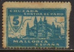 10545 Espanha Selo Beneficente Mallorca N