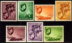 10572 Seychelles 118/20 + 124 + 126/27 + 129 Animais Nn