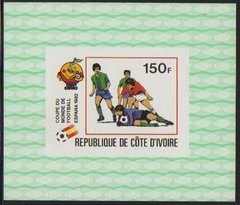11173 Costa do Marfim Cote D'Ivoire 586 Futebol Prova De Impressão N