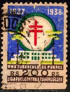 Imagem do 11343 Etiquetas Propaganda Anti-tuberculose Diversas