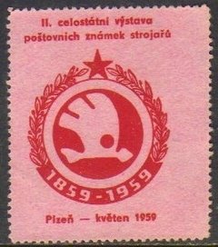 11395 Cinderela Tchecoslovaquia Exposição Filatélica 59