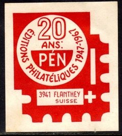 11441 Cinderela Suíça Edições Filatélicas 1967