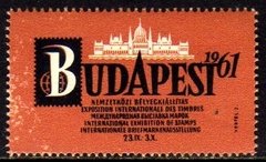 11509 Cinderela Hungria Exposição Filatélica 1961