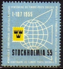 11550 Cinderela Exposição Filatélica Stockholmia 55 (a)