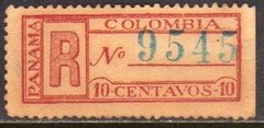 11935 Panama 10 Selo De Registro U