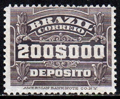 Brasil Depósito D 012 Numeral U (i)