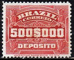 Brasil Depósito D 013 Numeral U (o)