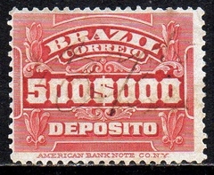 Brasil Depósito D 013 Numeral U (q)