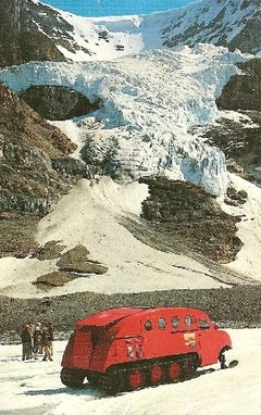 16608 Cartão Postal Carro Andromeda Ice Fall