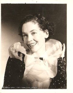 16761 Foto Original Antiga Maureen O'sullivan