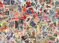 10961 Tchecoslovaquia Lote com 50 selos diferentes Super Oferta!