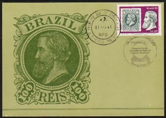 Brasil Máximo Postal 067 Dia do Selo Cabeça Pequena 1981