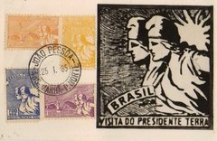 Brasil Máximo Postal 82/85 Gabriel Terra U