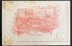 Brasil (79P) Carta bilhete de 80 réis circulada em 1893 no Rio de Janeiro com par de 100 réis Tintureiro em Tete-beche com risco no rosto no selo superior. Com certificado. - comprar online