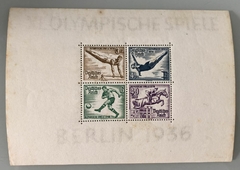 12146 Alemanha Reich BL 4 Olimpíadas de 36 N
