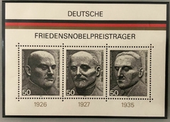 07101 Alemanha Federal BL 10 Prêmio Nobel N