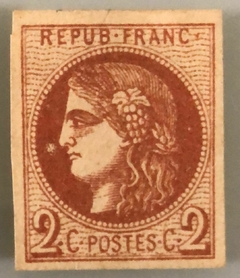 10152 França 40A Emissão de Bordeaux 2c. U