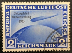 07945 Alemanha Reich (42B) Graff Zeppelin a Chicago U