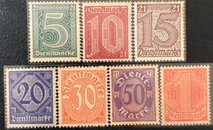 08323 Alemanha Reich (9/15) Selos oficiais NN