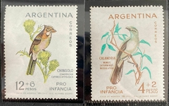 09474 Argentina 663/64 Aves/Fauna NN - comprar online